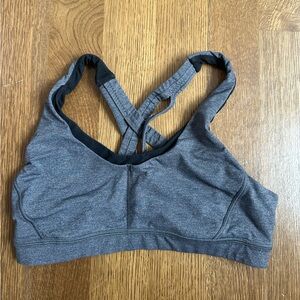 lululemon athletica Gray Sports Bra